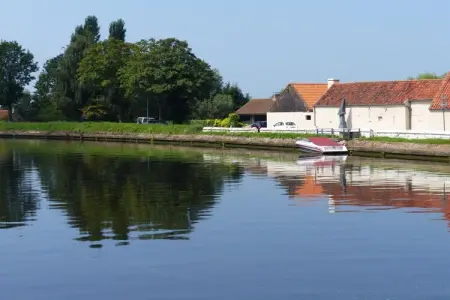 Maison 4 pers. Bredene, jardin sud et piscine parc : photo 29