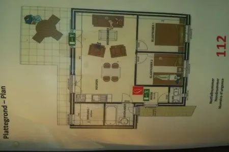 Maison 4 pers. Bredene, jardin sud et piscine parc : photo 33
