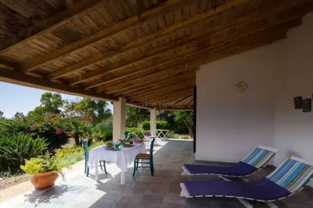 Villa del Mare à Sampieri : maison 6 pers., terrasse vue mer : photo 3