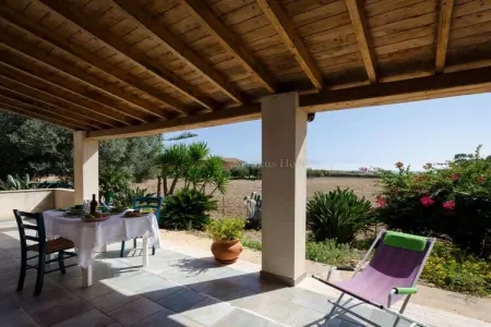 Villa del Mare à Sampieri : maison 6 pers., terrasse vue mer : photo 6