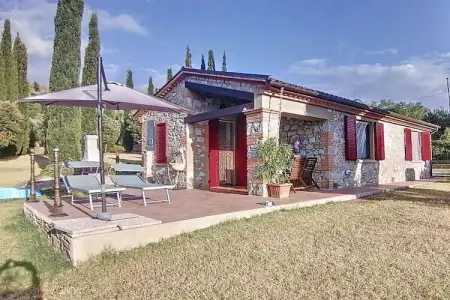 Casa Baffo : maison toscane 5 pers. avec terrasse
