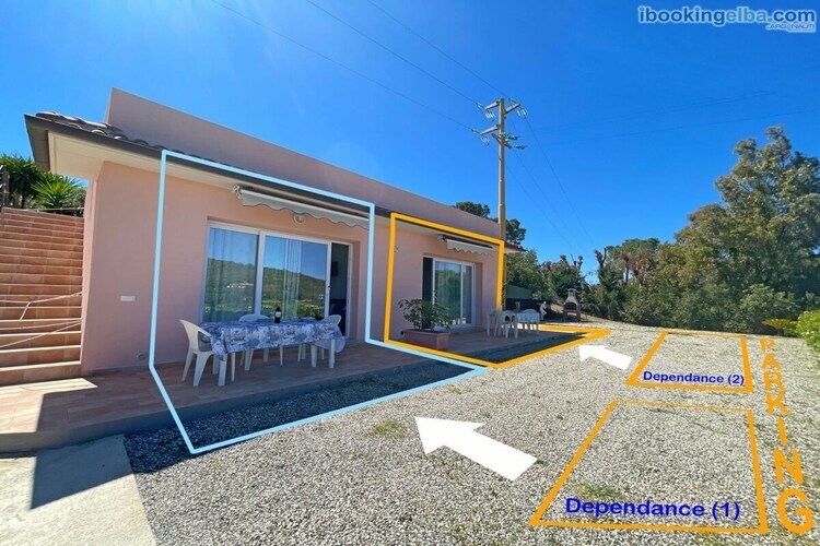 Maison indépendante à Capoliveri, terrasse et parking - Photo 11