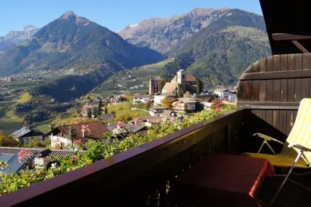 Maison Schenna vue Merano, balcon sud-ouest 20 pers. : photo 23
