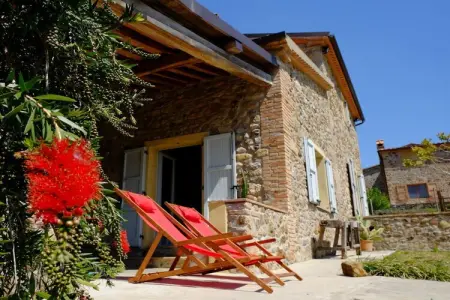 Cottage rustique moderne avec vue sur la Maremme : photo 6