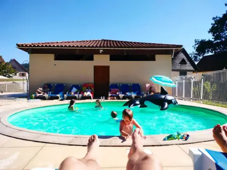 Maison charmante Le Bourg avec piscine, Maison 9 personnes à Le Bourg - Photo 14