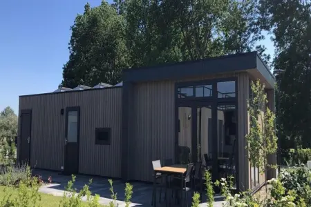 Chalet Cube la Mer 4 - Mol avec plage privée