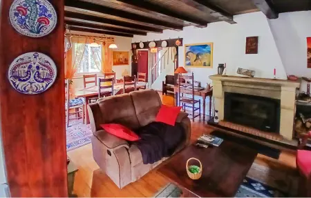 Maison ardéchoise 110 m² avec cheminée, 6 personnes : photo 3