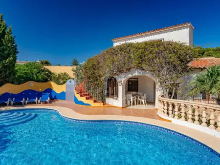 Casa El Cacique, maison avec piscine et vue mer à Javea : photo 1