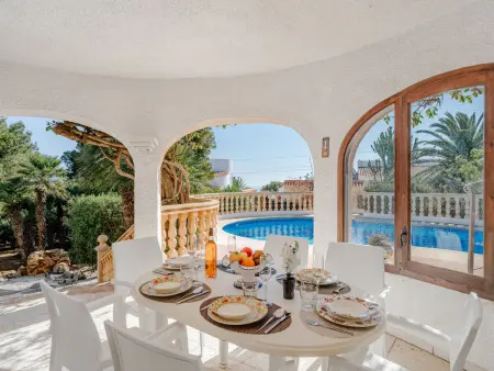 Casa El Cacique, maison avec piscine et vue mer à Javea : photo 3