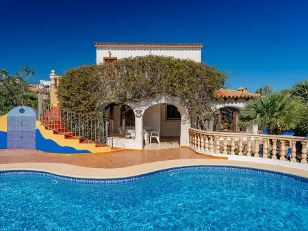 Casa El Cacique, maison avec piscine et vue mer à Javea : photo 34