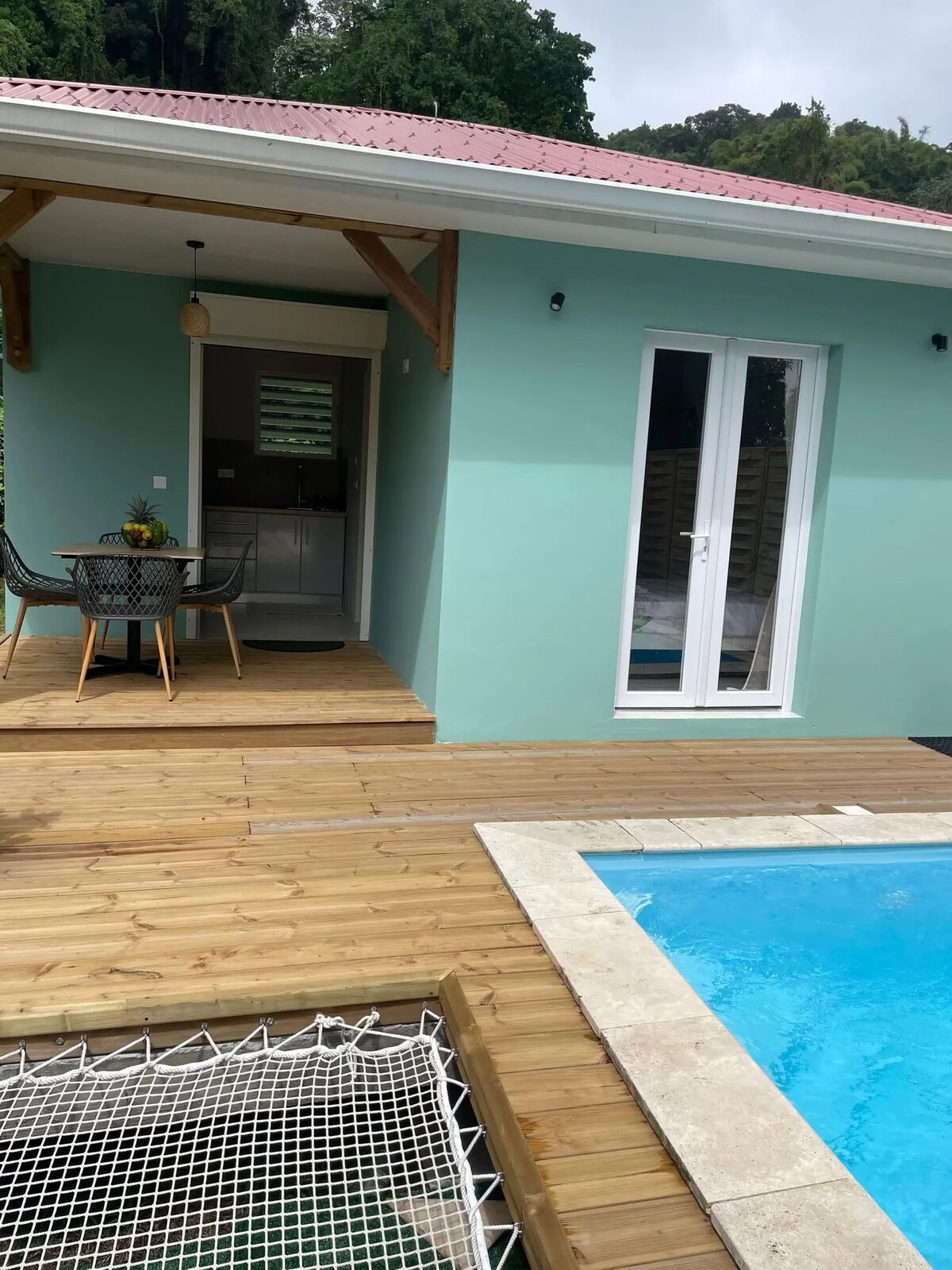 Bungalow 2 pers. avec piscine privée au Lamentin - Photo 7