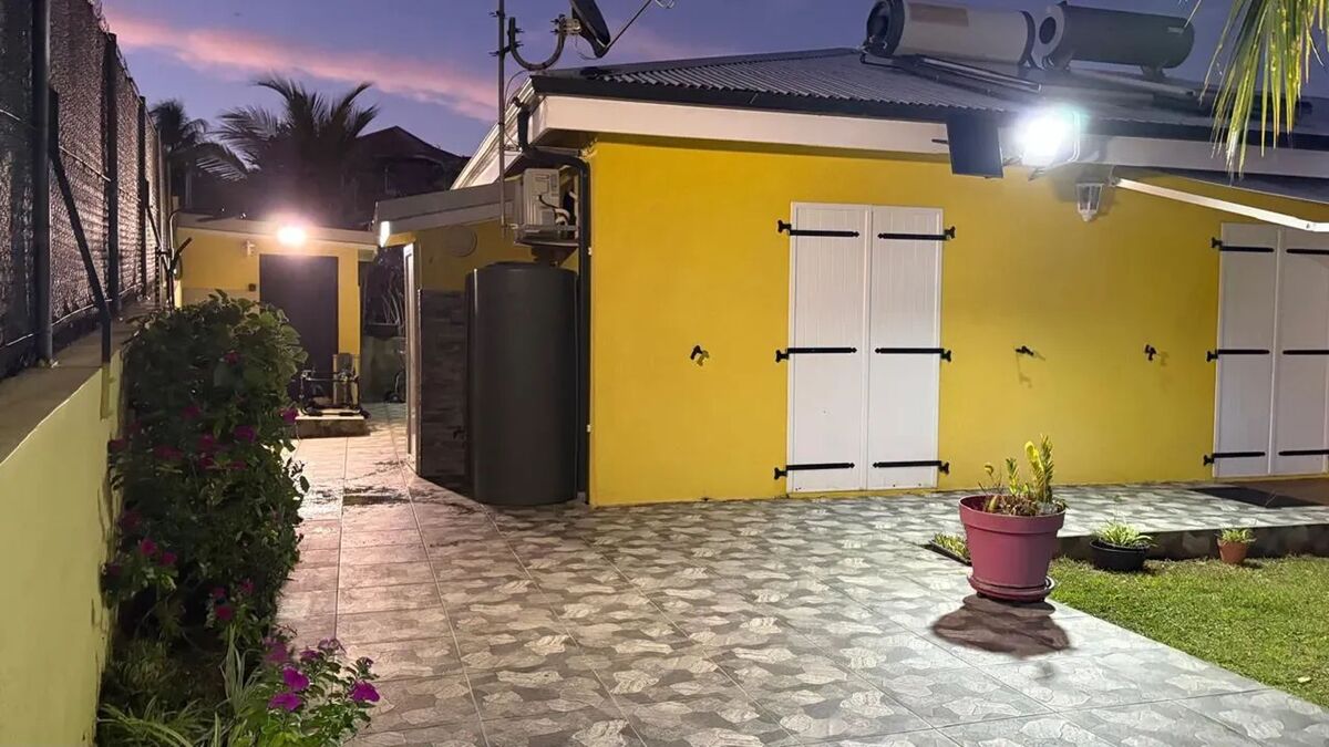 Maison 2 chambres Baie-Mahault, jardin et terrasse - Photo 2