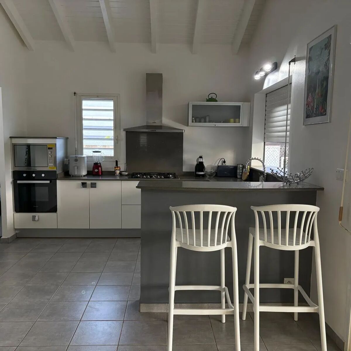 Maison 2 chambres Baie-Mahault, jardin et terrasse - Photo 4