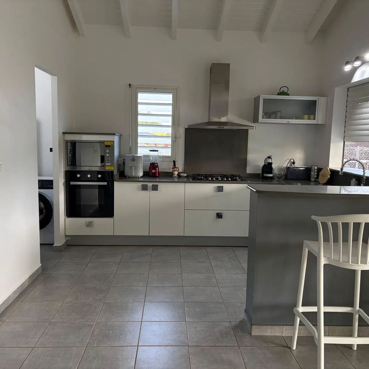 Maison 2 chambres Baie-Mahault, jardin et terrasse - Photo 8