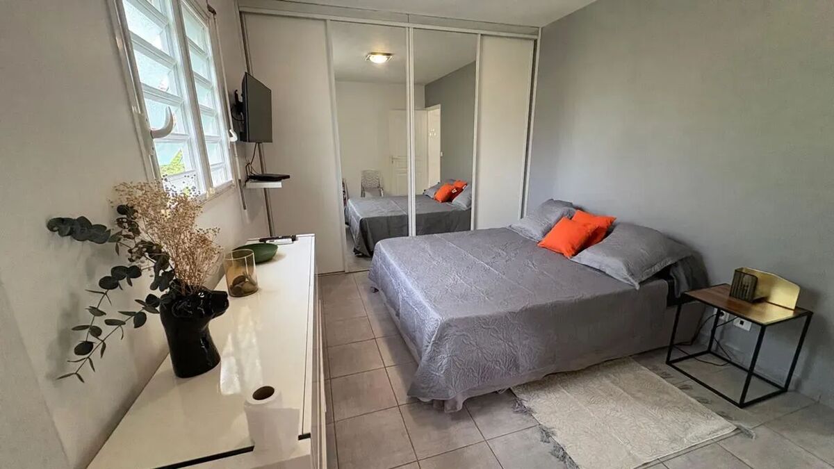 Maison 2 chambres Baie-Mahault, jardin et terrasse - Photo 10