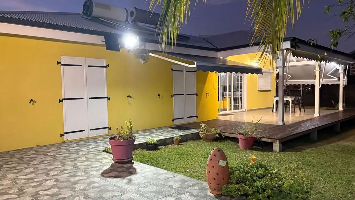 Maison 2 chambres Baie-Mahault, jardin et terrasse - Photo 12