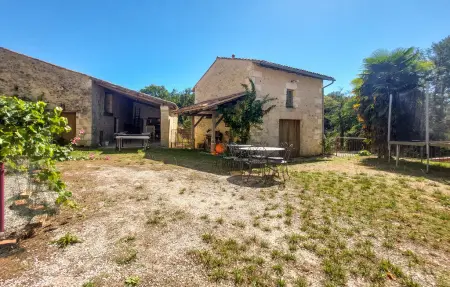 Maison rustique 8 pers. avec piscine chauffée à Saint-Bris-des-Bois : photo 11