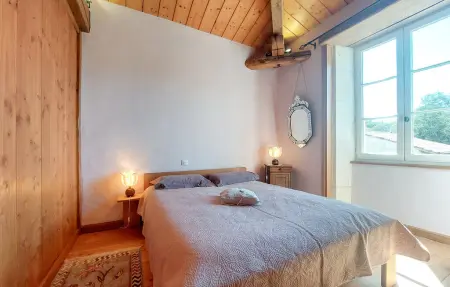 Maison rustique 8 pers. avec piscine chauffée à Saint-Bris-des-Bois : photo 20