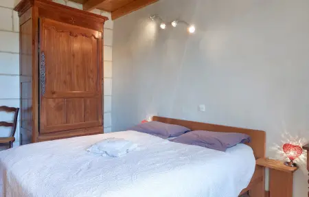 Maison rustique 8 pers. avec piscine chauffée à Saint-Bris-des-Bois : photo 22