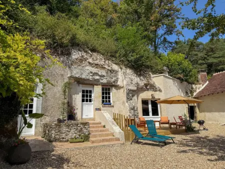 Gîte troglodytique creusé dans le tuffeau - 4 pers. : photo 1