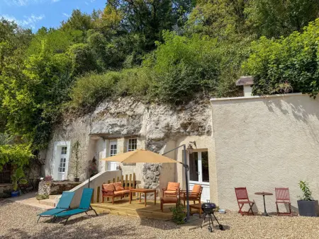 Gîte troglodytique creusé dans le tuffeau - 4 pers. : photo 2