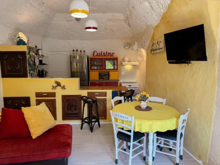 Gîte troglodytique creusé dans le tuffeau - 4 pers. : photo 5