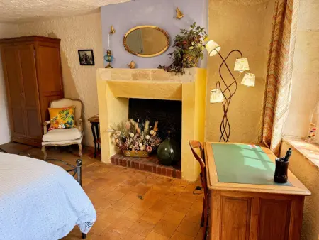 Gîte troglodytique creusé dans le tuffeau - 4 pers. : photo 10