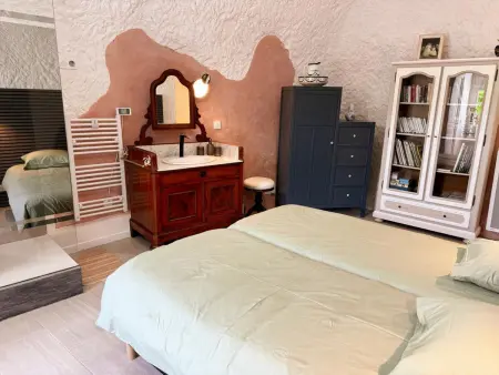Gîte troglodytique creusé dans le tuffeau - 4 pers. : photo 15
