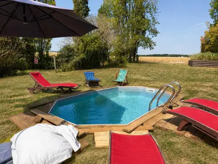 Gîte 10 pers. avec piscine privée à Monthodon : photo 1