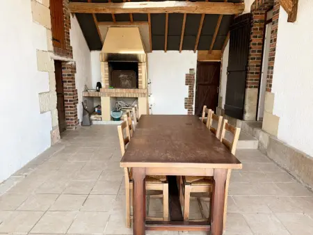 Gîte 10 pers. avec piscine privée à Monthodon : photo 17