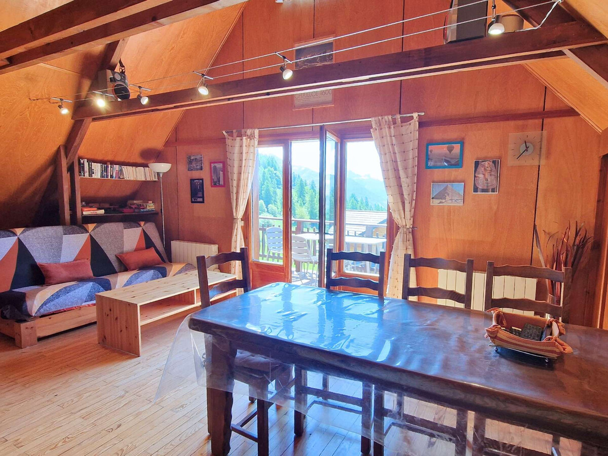 Chalet Le Rouergue, 5 pers., balcon sud, animaux OK - Photo 2