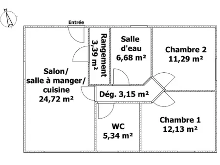 Gîte arboré à Beaulieu-sous-la-Roche, 4 pers. : photo 22