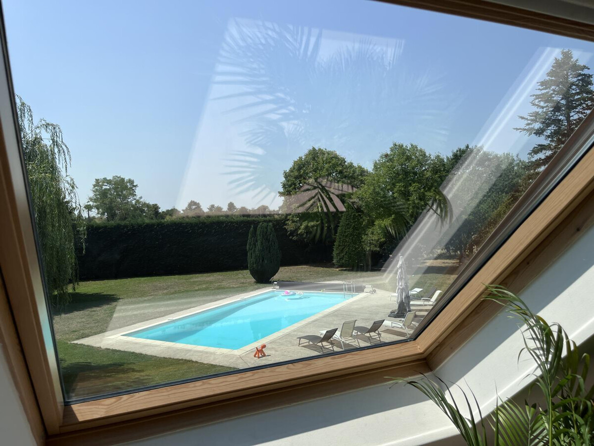 La Longère de Jennifer – Gîte 8 pers. piscine 12×6m - Photo 23