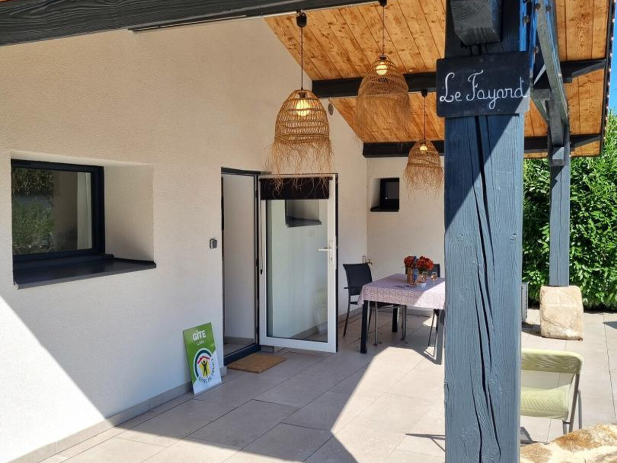 Le Fayard – Gîte climatisé 3 pers., terrasse & barbecue - Photo 14