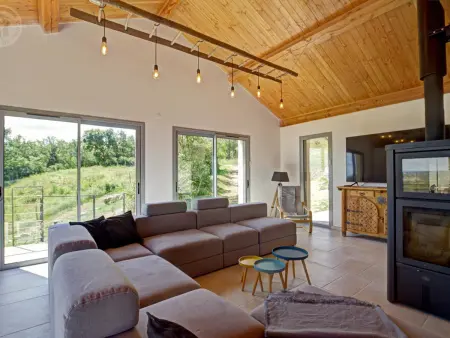 Le Clos Saint-Jean, gîte 16 pers. avec piscine couverte : photo 12