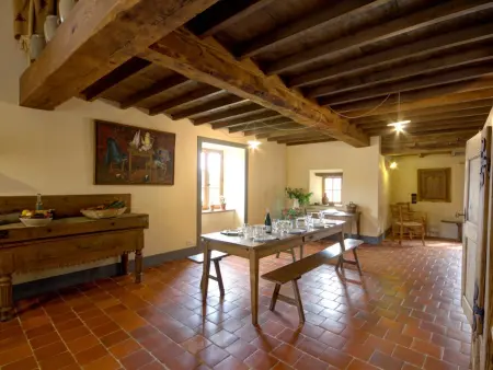 Gîte 18 pers. avec piscine, spa et sauna à Saint-Just-la-Pendue : photo 12