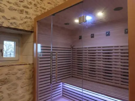 Gîte plain pied climatisé, spa et sauna - Montchevrel : photo 19