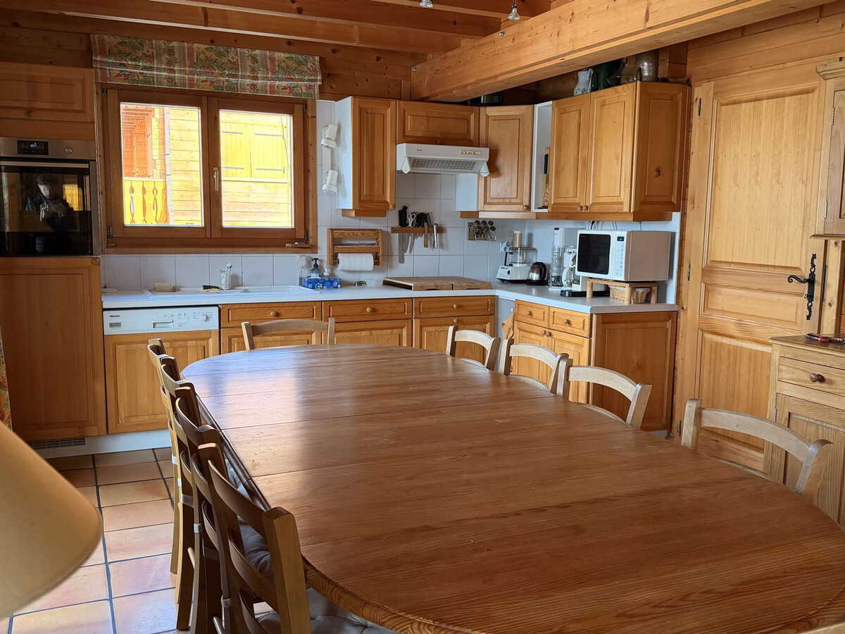 Chalet 11 pers. Arâches-la-Frasse : 3 niveaux, terrasse - Photo 14