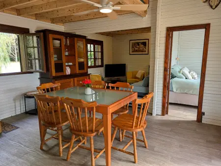 Le Chalet - Gîte 6 pers. face aux chevaux en Sologne : photo 8