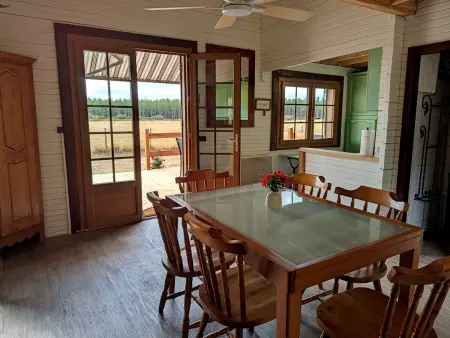Le Chalet - Gîte 6 pers. face aux chevaux en Sologne : photo 9