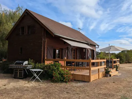 Le Chalet - Gîte 6 pers. face aux chevaux en Sologne : photo 24