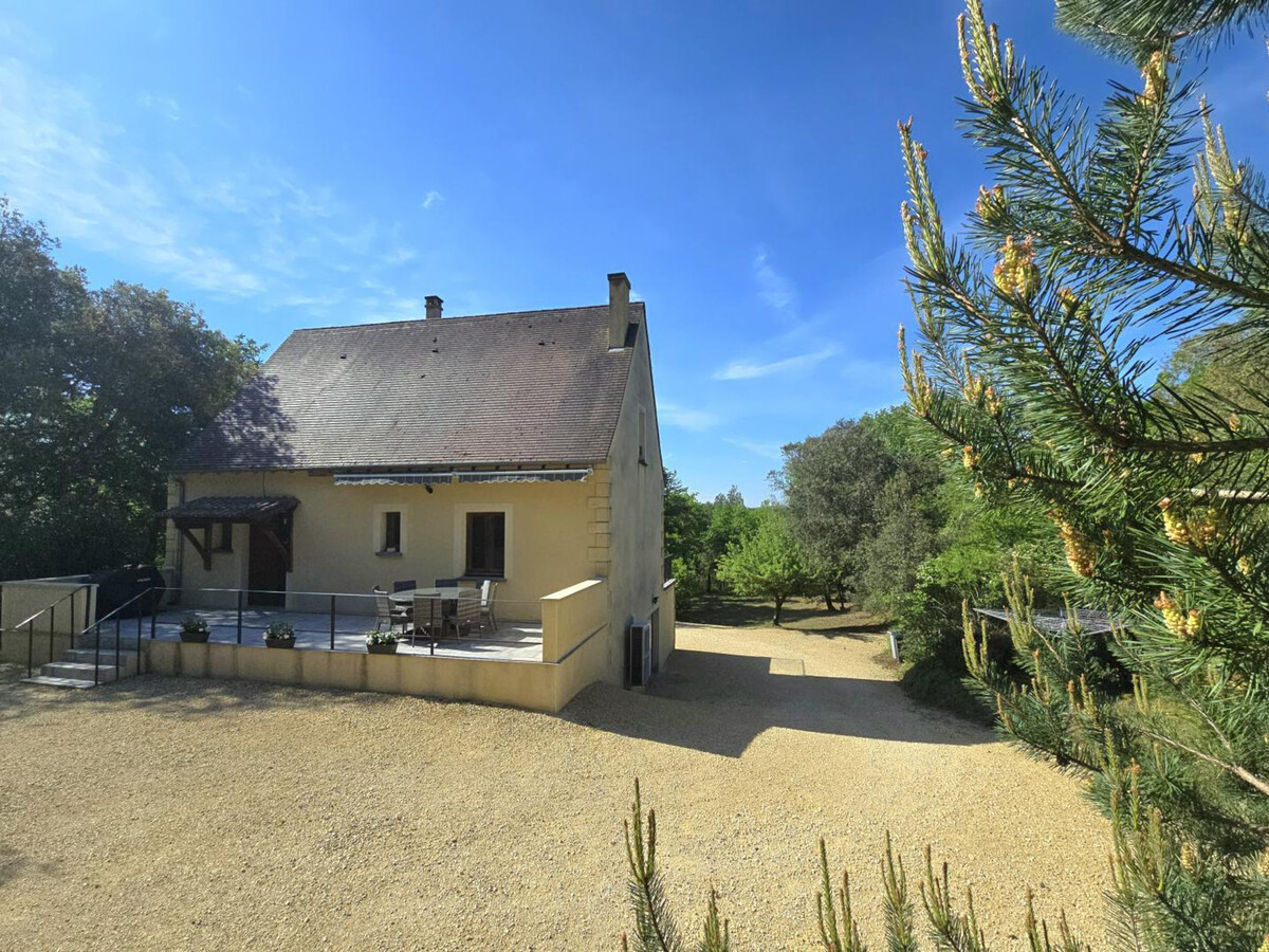 Maison en forêt 8 pers. – Parking, animaux, terrasses - Photo 2