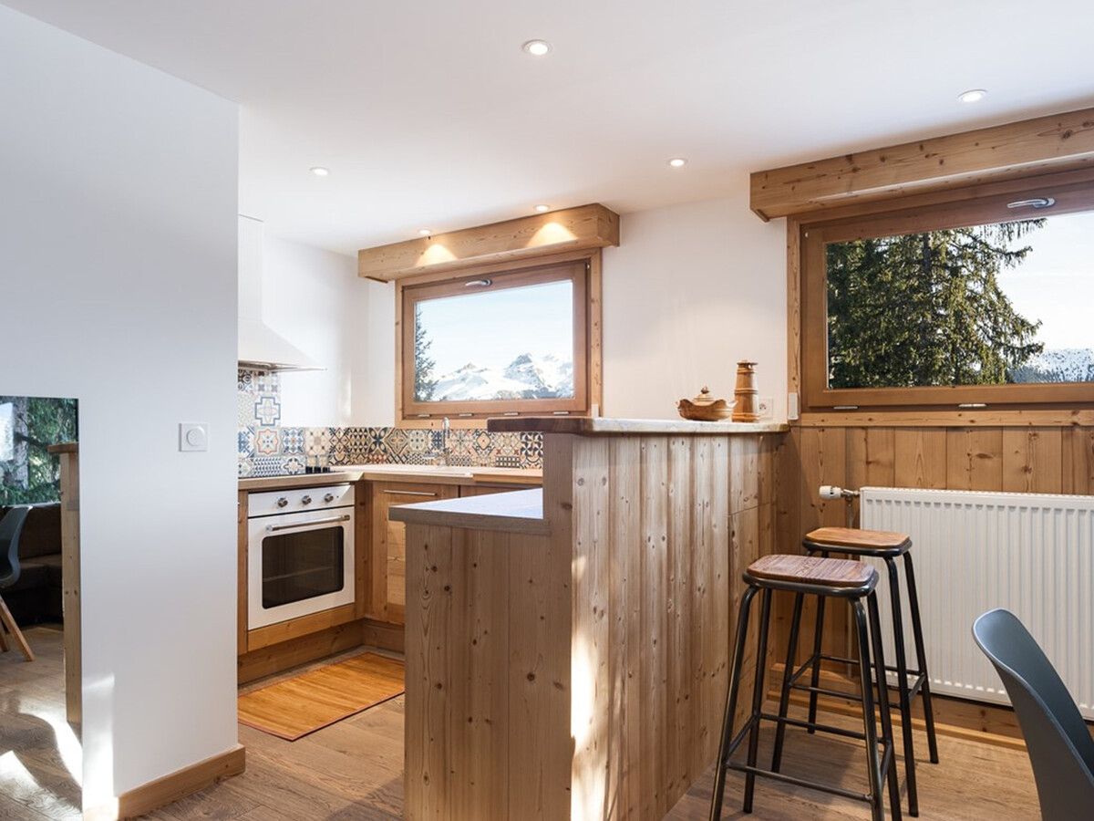 Appartement rénové 3 pers. à Courchevel, vue montagne - Photo 6