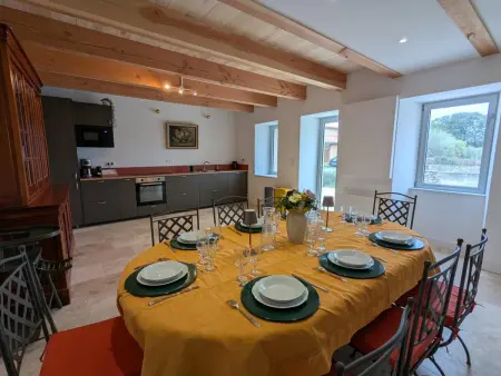 Gîte 8 pers. avec terrasse, vélos et animaux OK : photo 2