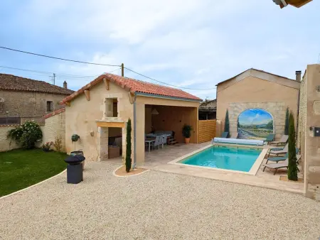 Gîte 8 pers. avec piscine et spa à Saint-Amant-de-Nouère : photo 34