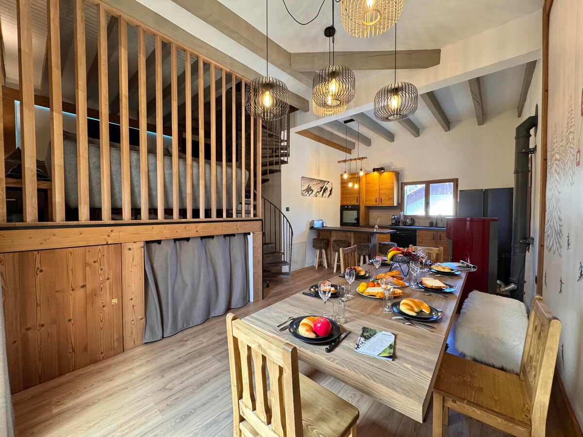Chalet 6 chambres à Vars – Escalier en colimaçon - Photo 2