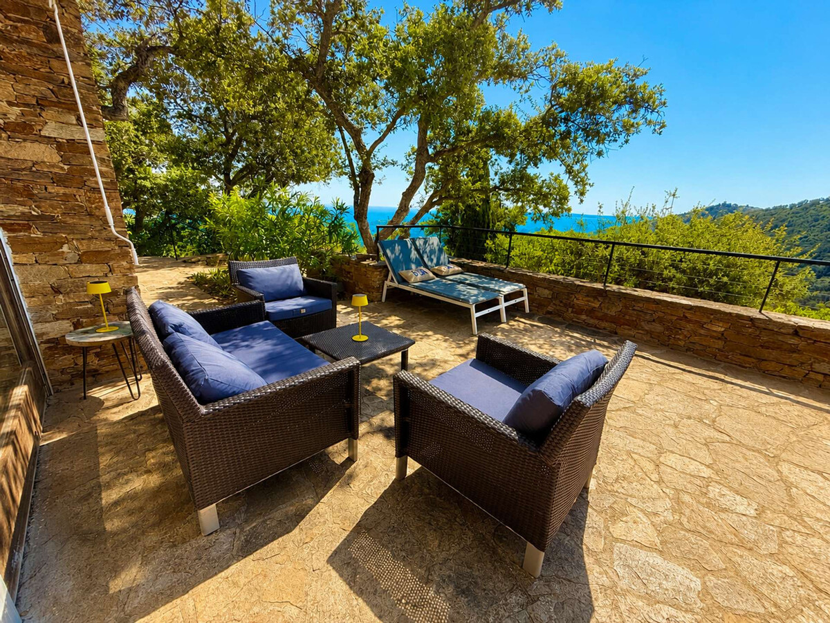 Mazet provençal vue mer à Bormes-les-Mimosas, 6 pers. - Photo 1