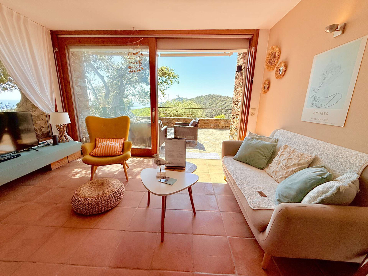 Mazet provençal vue mer à Bormes-les-Mimosas, 6 pers. - Photo 2
