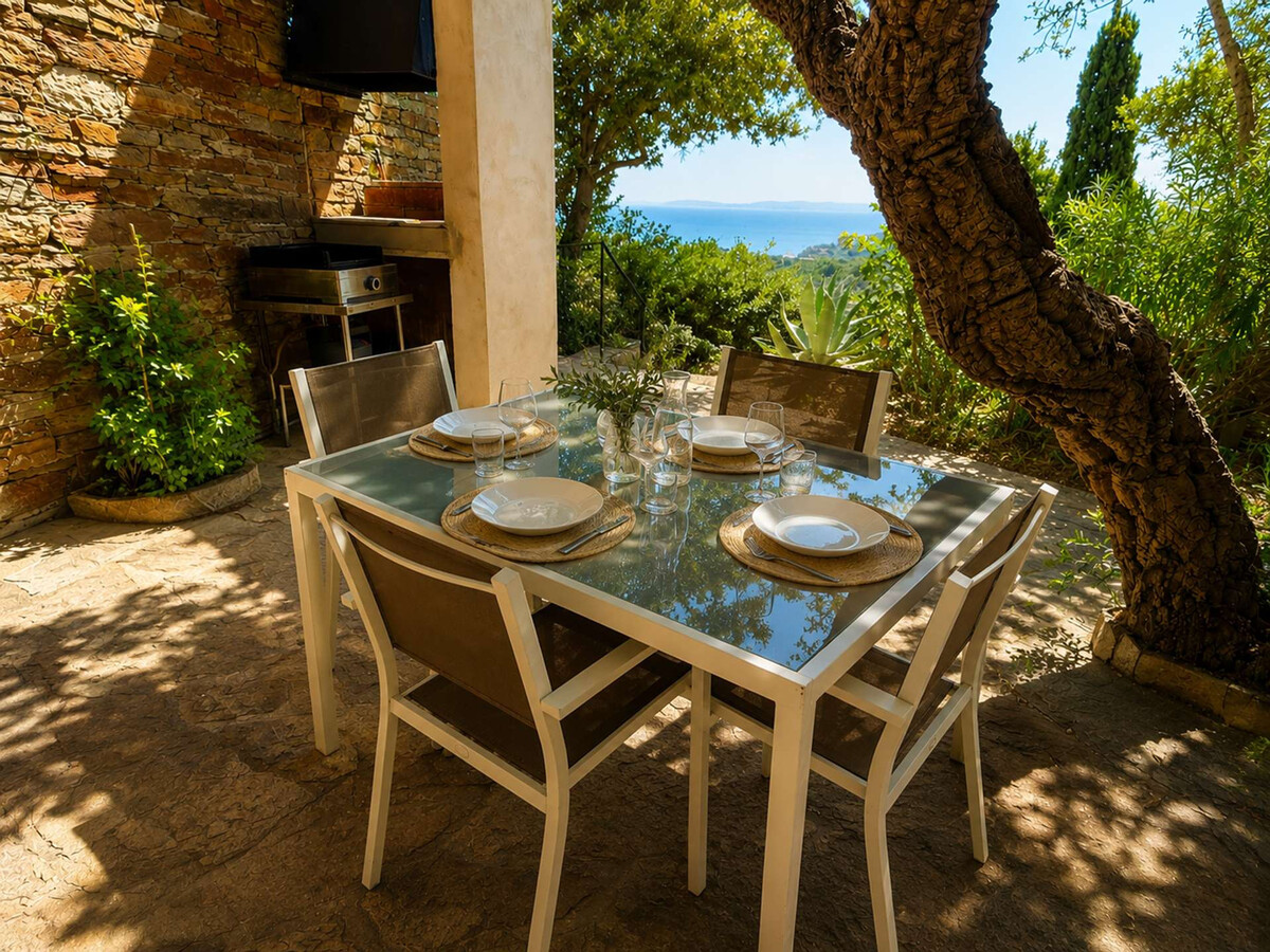 Mazet provençal vue mer à Bormes-les-Mimosas, 6 pers. - Photo 12
