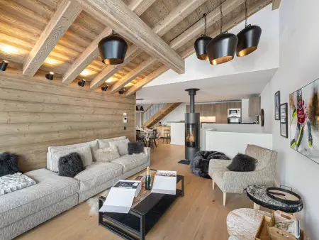 Location chalet à Méribel, Chalet moderne à Méribel, proche pistes avec parking